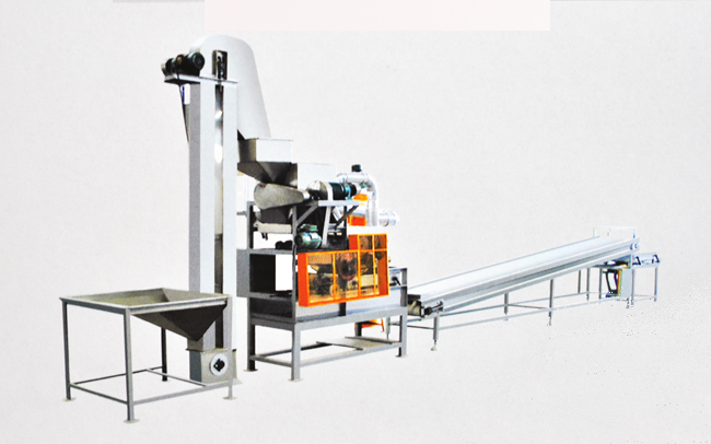 peanut halving machine