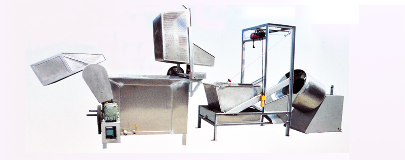 fried peanut kernel line