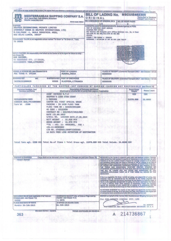 B-Lading